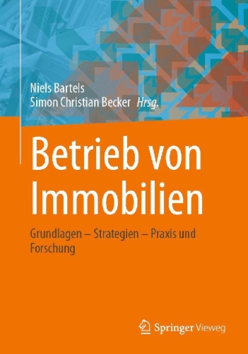 Buchcover und Innenansicht für das Buch: Betrieb von Immobilien