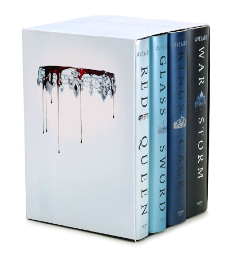 Buchcover und Innenansicht für das Buch: Red Queen 1-4