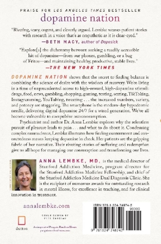Buchcover und Innenansicht für das Buch: Dopamine Nation