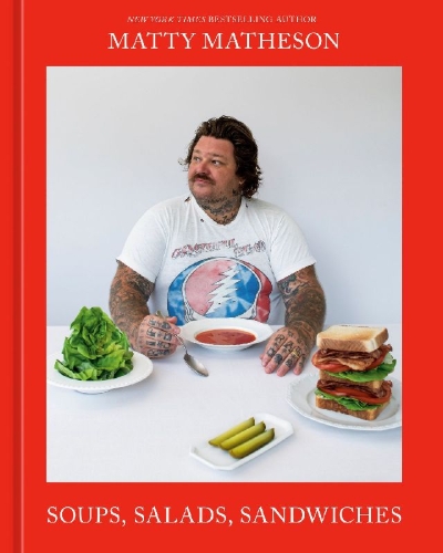 Buchcover und Innenansicht für das Buch: Soups, Salads, Sandwiches
