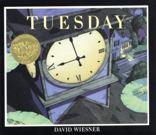 Buchcover und Innenansicht für das Buch: Tuesday
