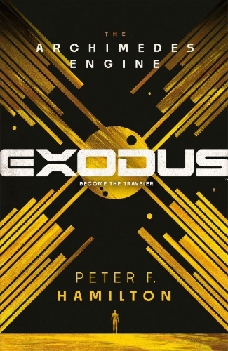 Buchcover und Innenansicht für das Buch: Exodus: The Archimedes Engine
