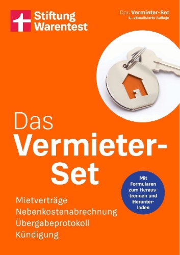 Buchcover und Innenansicht für das Buch: Das Vermieter-Set