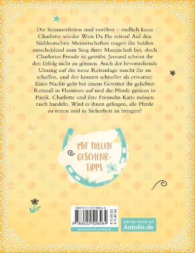 Buchcover und Innenansicht für das Buch: Charlottes Traumpferd 6: Durch dick und dünn