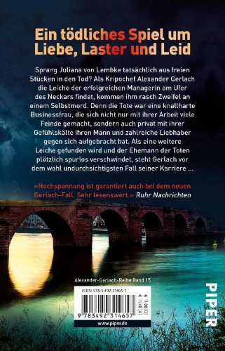 Buchcover und Innenansicht für das Buch: Wen der Tod betrügt