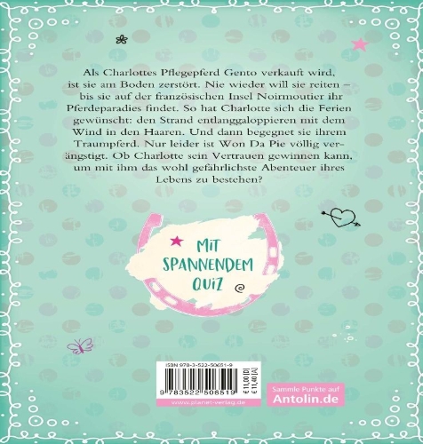 Buchcover und Innenansicht für das Buch: Charlottes Traumpferd 1: Charlottes Traumpferd