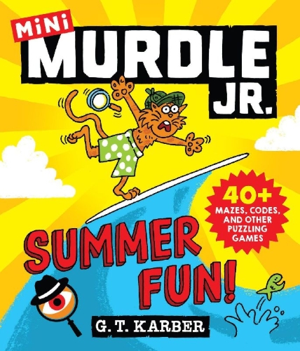 Buchcover und Innenansicht für das Buch: Murdle Jr.: Summer Fun!