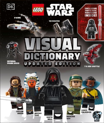 Buchcover und Innenansicht für das Buch: LEGO Star Wars Visual Dictionary