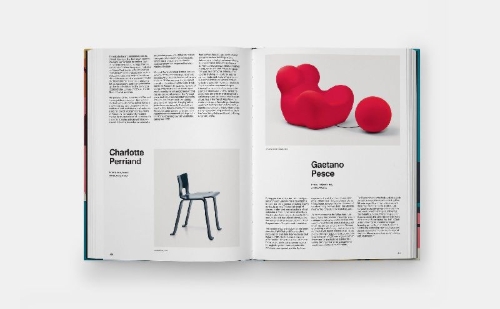 Buchcover und Innenansicht für das Buch: Mid-Century Modern Designers