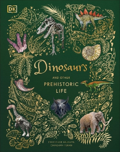 Buchcover und Innenansicht für das Buch: Dinosaurs and Other Prehistoric Life