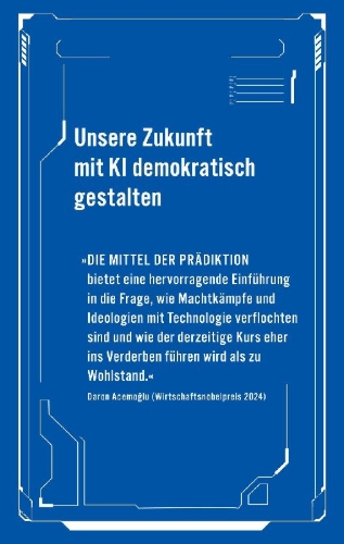 Buchcover und Innenansicht für das Buch: The Means of Prediction. How AI Really Works (and Who Benefits)