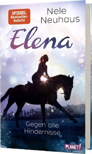 Buchcover und Innenansicht für das Buch: Elena - Ein Leben für Pferde 1: Gegen alle Hindernisse