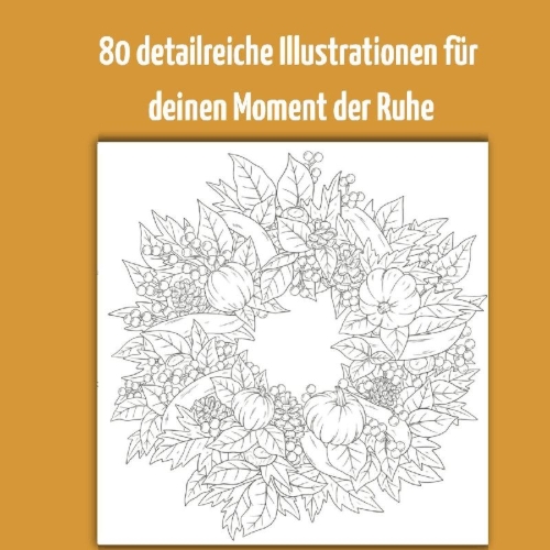 Buchcover und Innenansicht für das Buch: Colorful World - Goldene Herbsttage