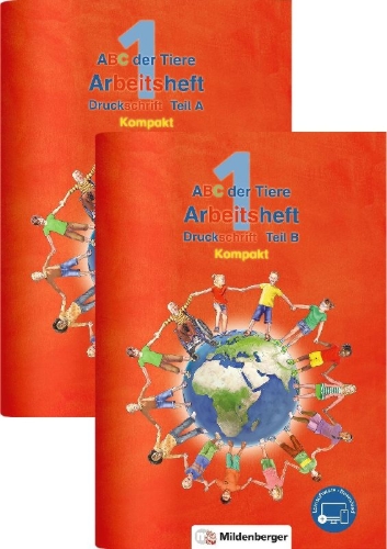 Buchcover und Innenansicht für das Buch: ABC der Tiere 1 - Arbeitsheft, Kompakt · Neubearbeitung