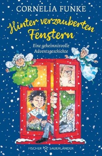 Buchcover und Innenansicht für das Buch: Hinter verzauberten Fenstern