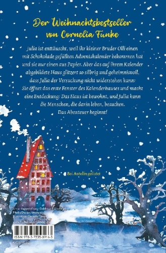 Buchcover und Innenansicht für das Buch: Hinter verzauberten Fenstern
