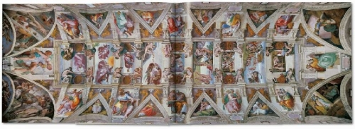 Buchcover und Innenansicht für das Buch: Michelangelo