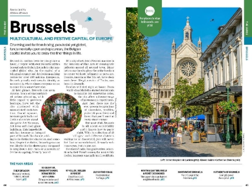 Buchcover und Innenansicht für das Buch: Lonely Planet Belgium & Luxembourg