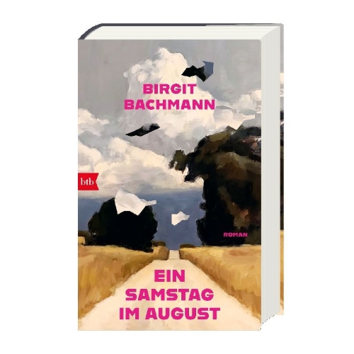 Buchcover und Innenansicht für das Buch: Ein Samstag im August