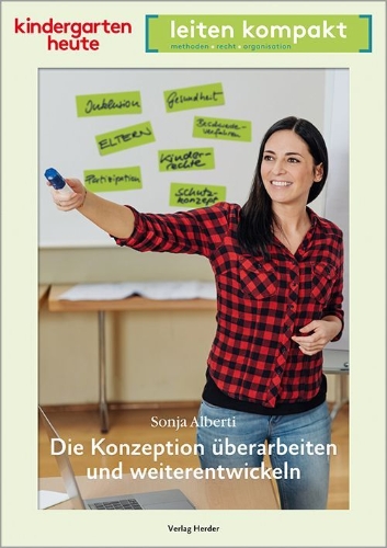 Buchcover und Innenansicht für das Buch: Die Konzeption überarbeiten und weiterentwickeln