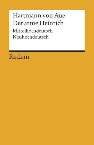 Buchcover und Innenansicht für das Buch: Der arme Heinrich