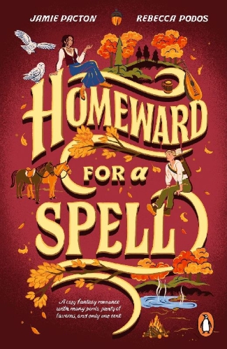Buchcover und Innenansicht für das Buch: Homeward for a Spell
