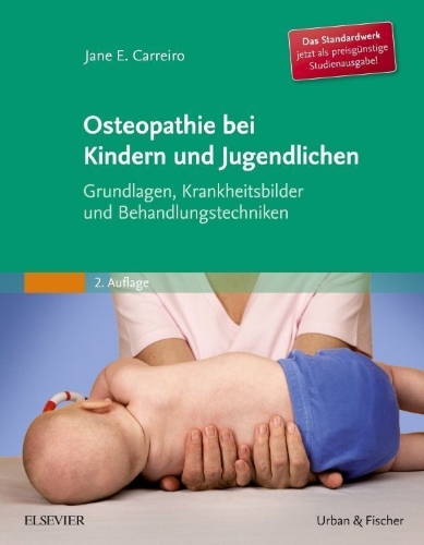 Buchcover und Innenansicht für das Buch: 1. An Osteopathic Approach to Children (06738); 2. Pediatric Manual Medicine (10308) (Adaption beider Bände in einem Buch)