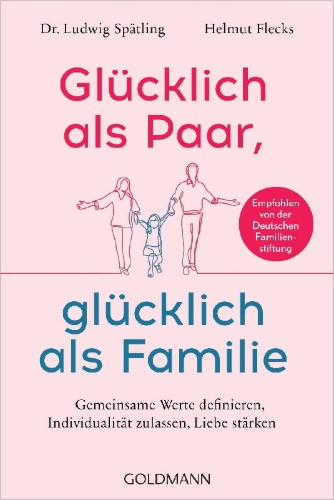 Buchcover und Innenansicht für das Buch: Glücklich als Paar, glücklich als Familie