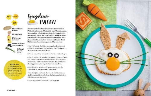 Buchcover und Innenansicht für das Buch: Annabel Karmel's Fun, Fast and Easy Children's Cookbook