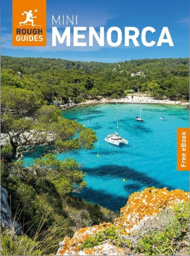 Buchcover und Innenansicht für das Buch: Rough Guides Mini Menorca: Travel Guide with eBook