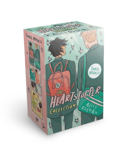 Buchcover und Innenansicht für das Buch: The Heartstopper Collection Volumes 1-3