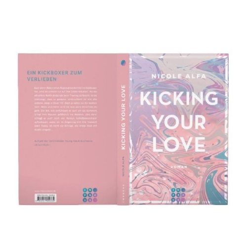 Buchcover und Innenansicht für das Buch: Kicking Your Love (Kiss'n'Kick 1)
