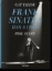 Buchcover und Innenansicht für das Buch: Gay Talese. Phil Stern. Frank Sinatra Has a Cold