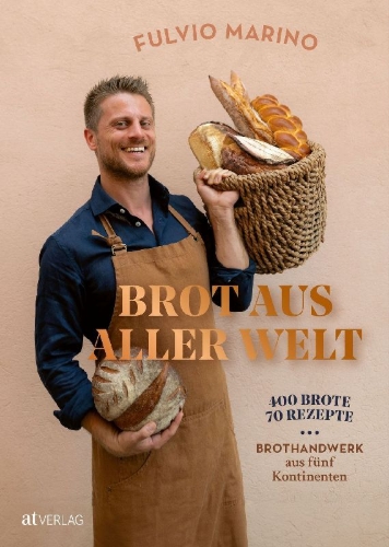 Buchcover und Innenansicht für das Buch: Tutto il mondo del pane