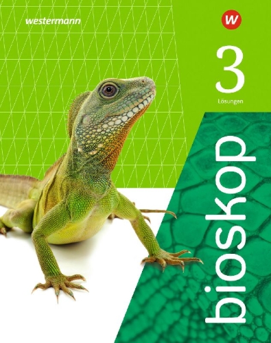Buchcover und Innenansicht für das Buch: bioskop SI 3. Lösungen. Für Niedersachsen