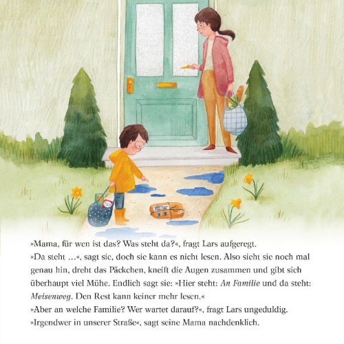 Buchcover und Innenansicht für das Buch: Maxi Pixi 430: Das alles ist Familie