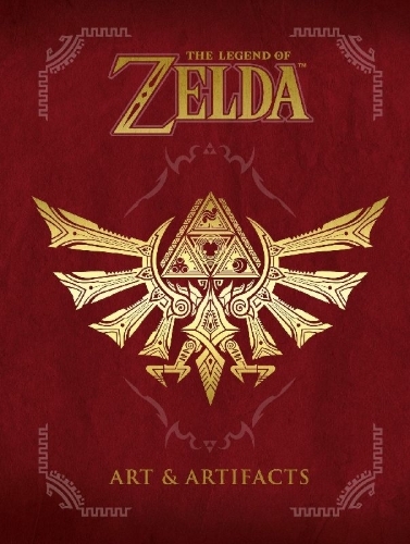 Buchcover und Innenansicht für das Buch: The Legend of Zelda: Art & Artifacts