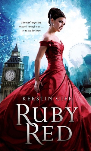 Buchcover und Innenansicht für das Buch: Rubinrot - Liebe geht durch alle Zeiten