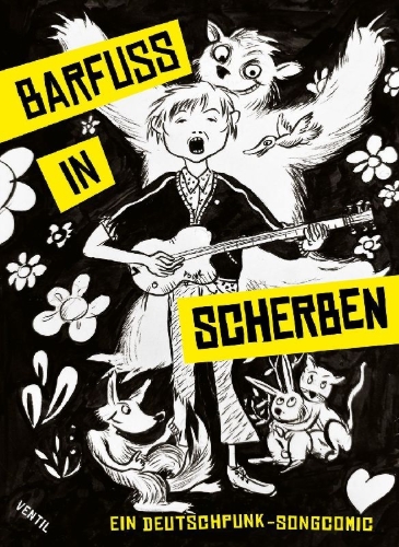 Buchcover und Innenansicht für das Buch: Barfuß in Scherben