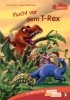 Buchcover und Innenansicht für das Buch: Flucht vor dem T-Rex