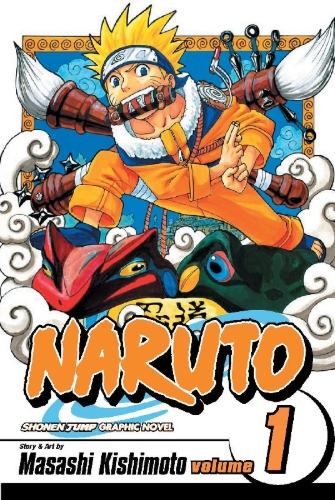 Buchcover und Innenansicht für das Buch: Naruto, Vol. 1