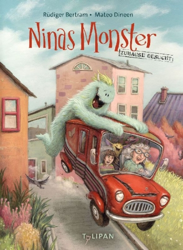 Buchcover und Innenansicht für das Buch: Ninas Monster. Zuhause gesucht