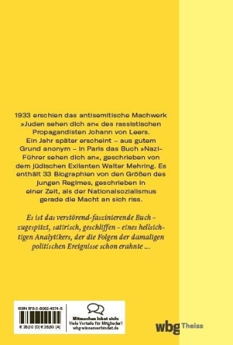 Buchcover und Innenansicht für das Buch: Nazi-Führer sehen dich an