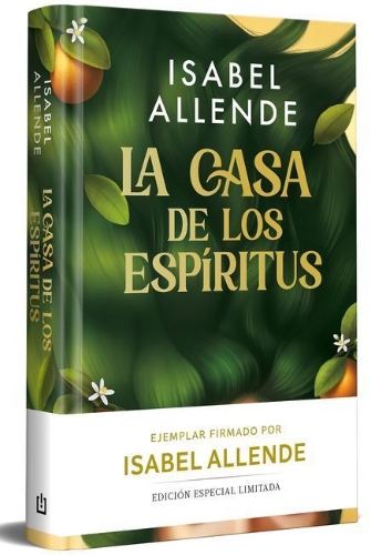 Buchcover und Innenansicht für das Buch: La Casa de Los Espíritus (Edición Limitada Firmada) / The House of the Spirits (Limited Signed Edition)