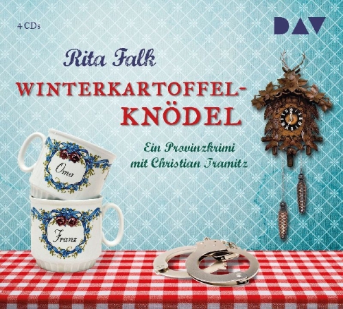 Buchcover und Innenansicht für das Buch: Winterkartoffelknödel. Der 1. Fall für den Eberhofer. Ein Provinzkrimi