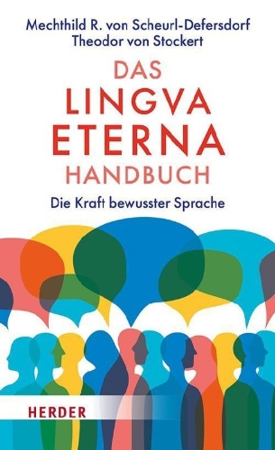 Buchcover und Innenansicht für das Buch: Das Lingva Eterna Handbuch