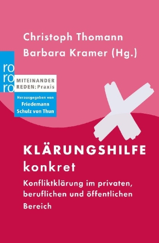 Buchcover und Innenansicht für das Buch: Klärungshilfe konkret