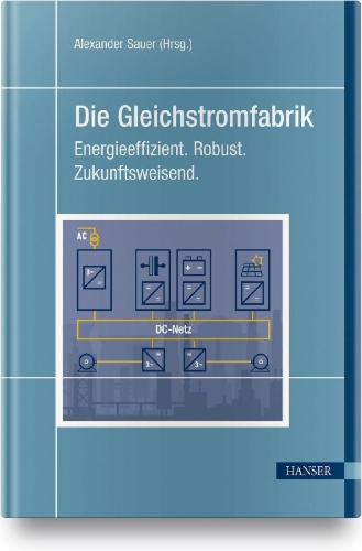 Buchcover und Innenansicht für das Buch: Die Gleichstromfabrik