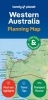 Buchcover und Innenansicht für das Buch: Lonely Planet Western Australia Planning Map
