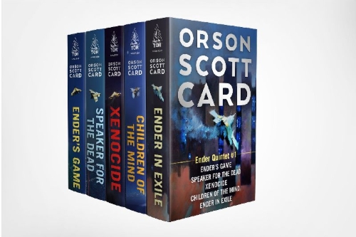Buchcover und Innenansicht für das Buch: The Ender Quartet Boxed Set